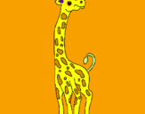 Desenho Girafa pintado por GIOVANNA   