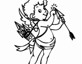Desenho Cupido  pintado por lol