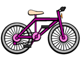 Desenho Bicicleta pintado por PIPA