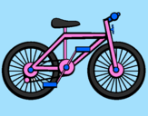 Desenho Bicicleta pintado por juliane