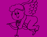 Desenho Cupido pintado por rayssa