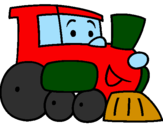 Desenho Comboio pintado por suellen