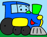 Desenho Comboio pintado por thuco