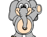 Desenho Elefante 2 pintado por jakson