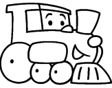Desenho Comboio pintado por artur