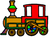 Desenho Comboio pintado por marlene