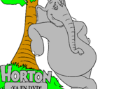 Desenho Horton pintado por carlos vinicios