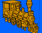 Desenho Comboio pintado por ivandro