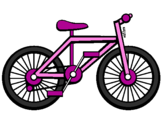 Desenho Bicicleta pintado por Marina