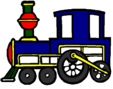 Desenho Comboio pintado por Marina