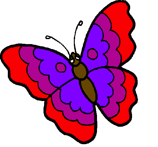 Desenho de Borboleta pintado e colorido por Usuário não registrado o dia 15  de Março do 2010