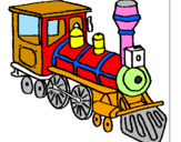 Desenho Comboio pintado por gabriel arruda
