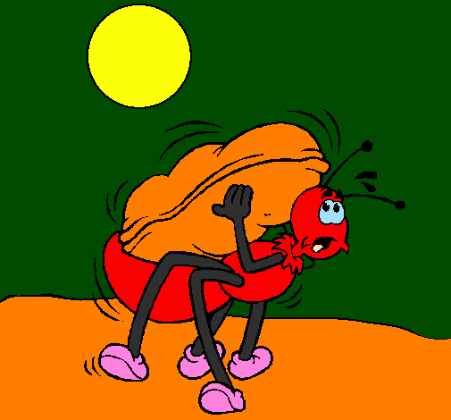 Formiga e amendoim