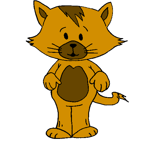 Desenho de Gato pintado e colorido por Usuário não registrado o dia 29 de  Novembro do 2010