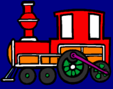 Desenho Comboio pintado por bernardo  martins