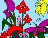 Desenho Fauna e Flora pintado por hdhnu
