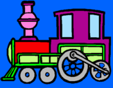 Desenho Comboio pintado por Jullia