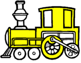 Desenho Comboio pintado por asafe