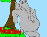 Desenho Horton pintado por ana