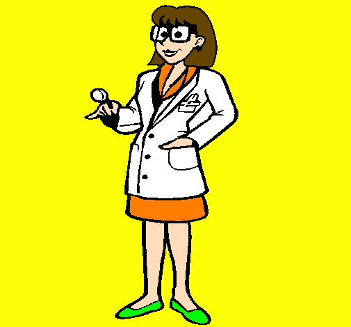 Doutora com óculos