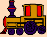 Desenho Comboio pintado por danilo anssanelo