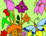 Desenho Fauna e Flora pintado por fabinho
