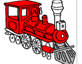 Desenho Comboio pintado por juninho