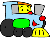 Desenho Comboio pintado por pedro