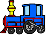 Desenho Comboio pintado por jaja