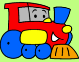 Desenho Comboio pintado por Jennifer 8 anos 