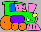 Desenho Comboio pintado por camilly