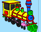 Desenho Comboio pintado por jennifer