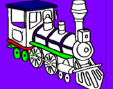 Desenho Comboio pintado por DANIEL