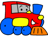 Desenho Comboio pintado por luis