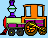 Desenho Comboio pintado por luiz eduardo