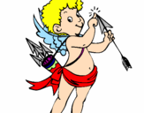 Desenho Cupido  pintado por isabelljenniefre