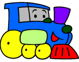 Desenho Comboio pintado por DFG