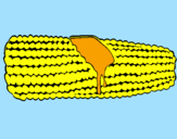 Desenho Espiga de milho  pintado por rafaela
