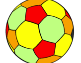 Desenho Bola de futebol II pintado por rita faial