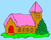 Desenho Casa pintado por bubu bubu