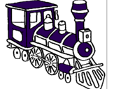 Desenho Comboio pintado por jose