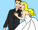 Desenho Marido e esposa pintado por matheus alves 