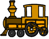 Desenho Comboio pintado por david