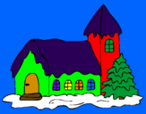Desenho Casa pintado por Ivison