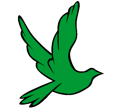 Desenho Pomba da paz a voar pintado por pomba da Paz!