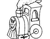Desenho Comboio pintado por melissa