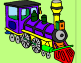 Desenho Comboio pintado por joao pedro 