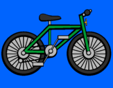 Desenho Bicicleta pintado por elvis presley