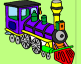 Desenho Comboio pintado por lucass