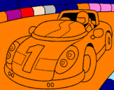 Desenho Carro de corridas pintado por anónimomnnnnmnnnnnnnnnnnn